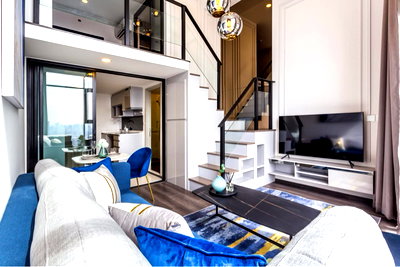 ขายคอนโด : 🔥 ขายด่วน! Knightbridge Space Ratchayothin 🔥 Duplex 2 ชั้น ราคา 6.2 ล้าน
