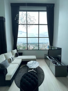 รูปภาพ 🔺 For Rent Condo KNIGHTSBRIDGE PRIME SATHORN Building 1, Floor 36,Duplex, Room size 37 sqm