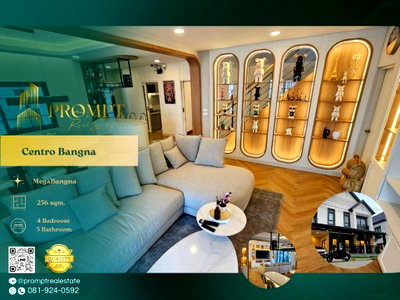Houses for rent บิ๊กซี บางพลี : CD03727 - Centro Bangna : MegaBangna