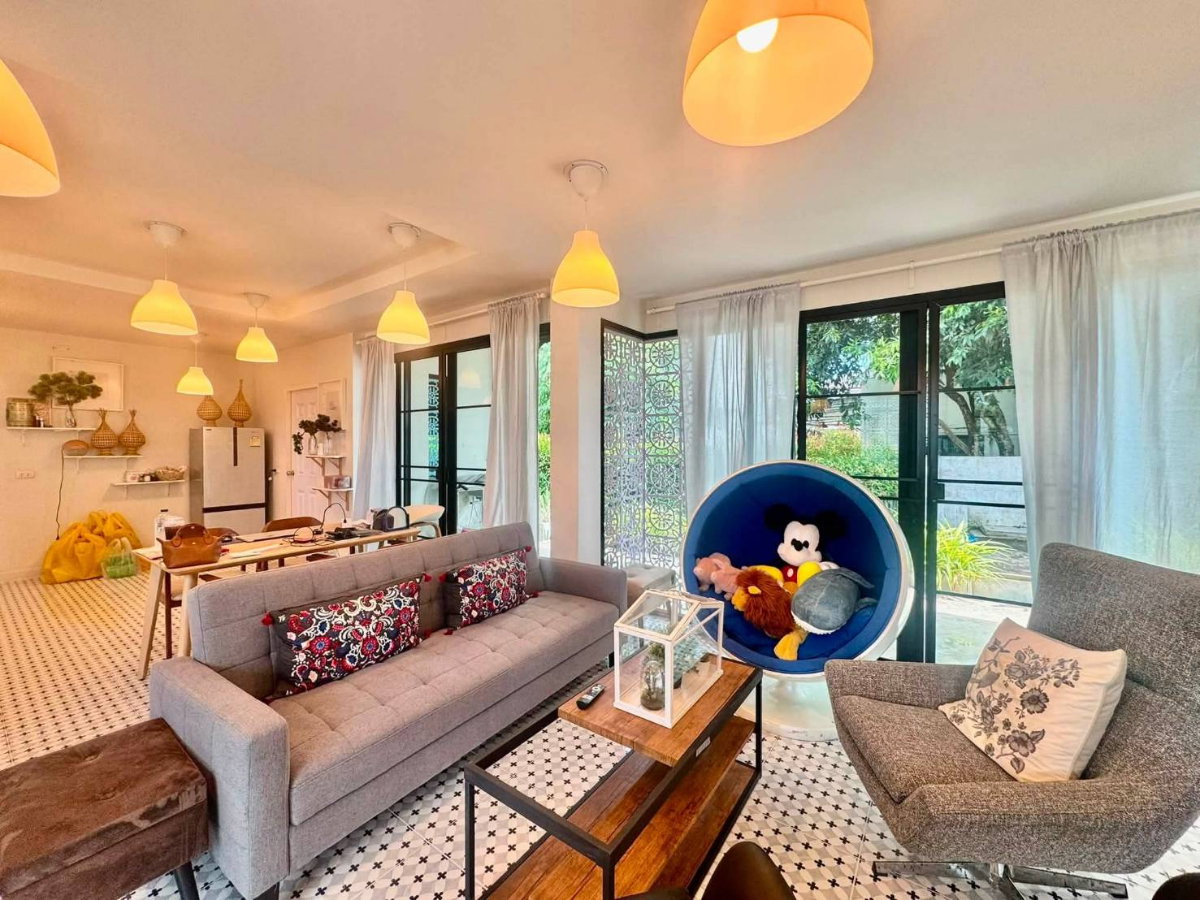 รูป บ้านเดี่ยว 3 ห้องนอน ให้เช่า โซนสันกำแพง เชียงใหม่ (หมู่บ้านเพลินจิต คอลลิน่า) พร้อมเฟอร์ฯ (RA1290) T.0946511456 - รูปที่ 8/21