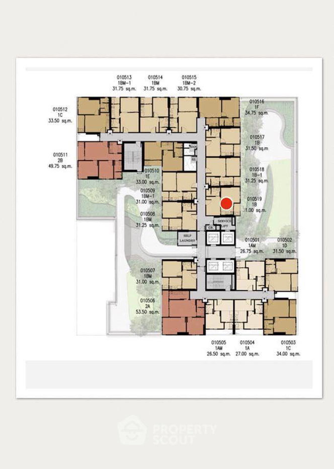 รูป คอนโด 1 ห้องนอน ขนาด 31 ตร.ม. ราคาน่าสนใจ The Base Garden พระราม 9 ใกล้ ARL รามคำแหง (ID 3046406) - รูปที่ 15/15