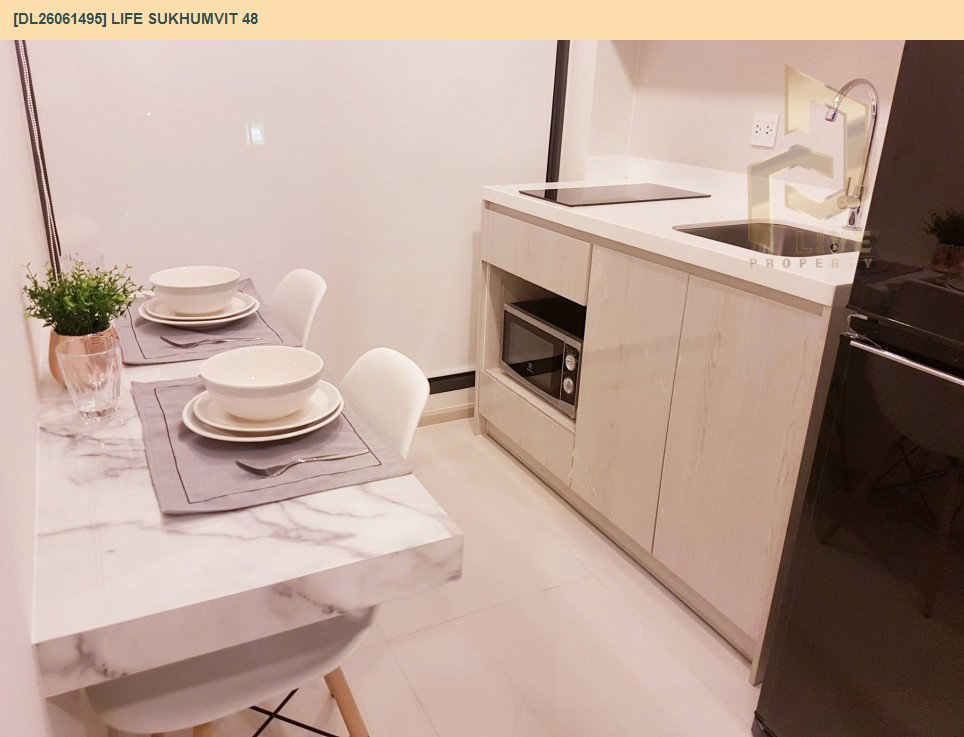 รูป DL26061495 ให้เช่าคอนโด ไลฟ์ สุขุมวิท 48 (Life Sukhumvit 48) ใกล้ BTS พระโขนง พร้อมเข้าอยู่ โทรด่วน 0653619502 LineID @952jdxxk - รูปที่ 6/12