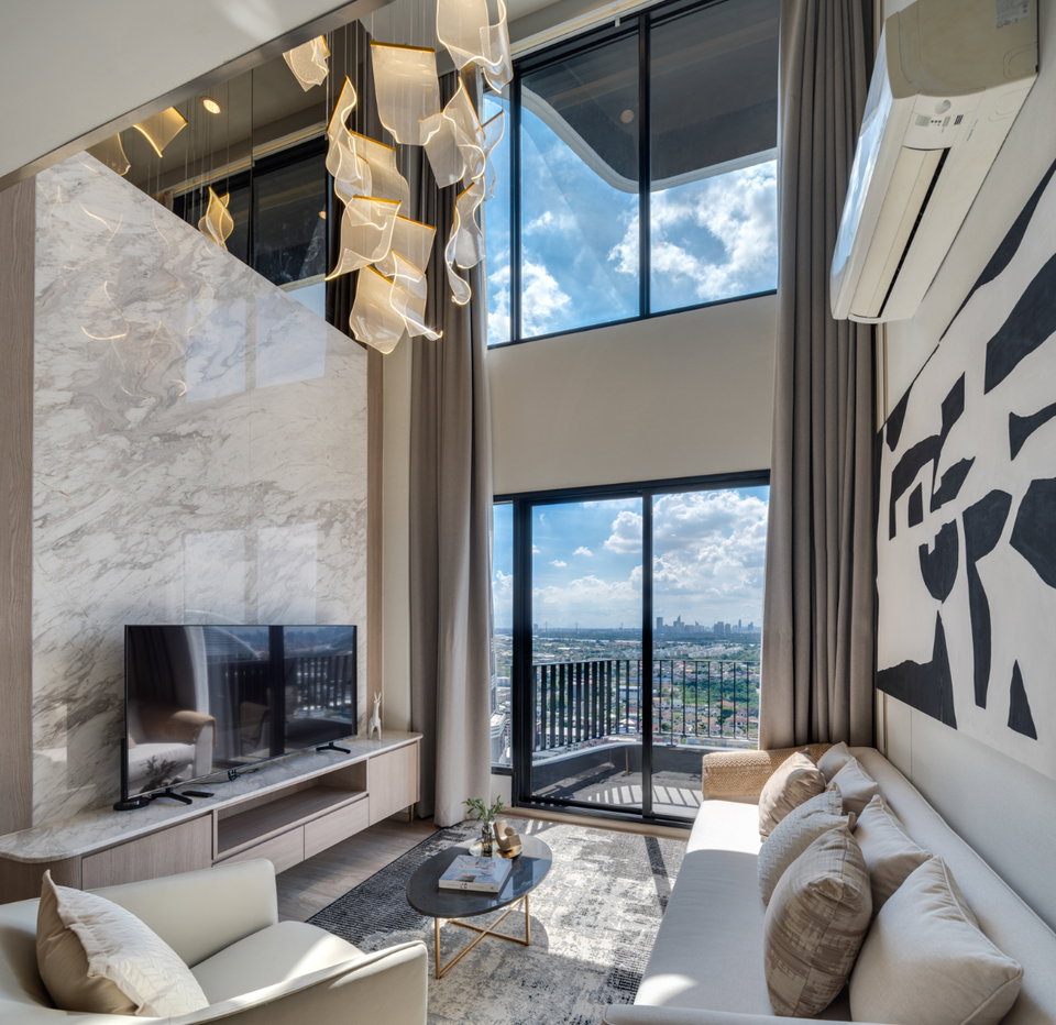 picture BIG SIZE 🎖️ AVAILABLE FOR RENT✨ 2BEDROOM DUPLEX 95SQM ✨ 50,000B PerMonth 🎀FULL DECORED - 18/25