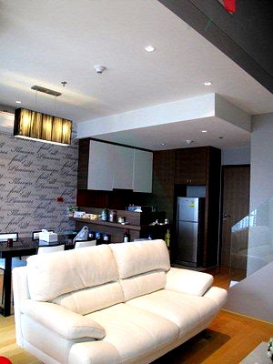 Condos for rent : 🔺 For Rent Condo VILLA RACHATEWI Building A, Floor 29,Duplex, Room size 70.00 sqm
