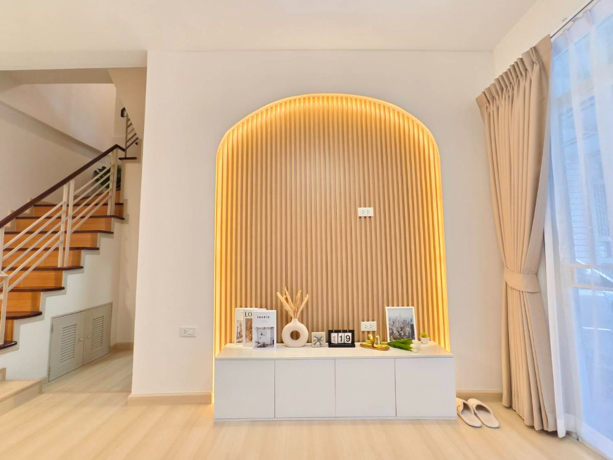 รูป ขายทาวน์เฮ้าส์ หมู่บ้านรื่นฤดี 3 รีโนเวท สวย พร้อมเฟอร์  - รูปที่ 7/36