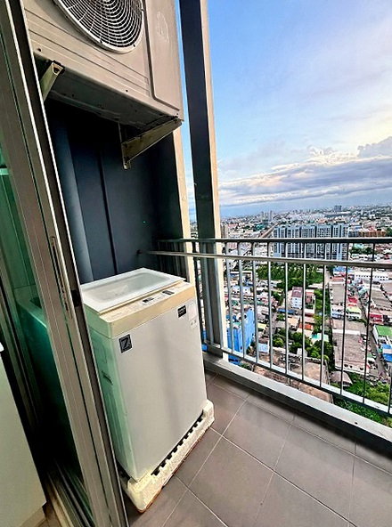 รูป **[ปล่อยเช่าด่วน] The Prodigy MRT บางแค ชั้น 30 วิวพาโน 8,800.- เท่านั้น!**    ชั้นสูง วิวโล่ง ไม่มีตึกบัง เดิน 3 นาทีถึง MRT บางแคของจริง - รูปที่ 2/6