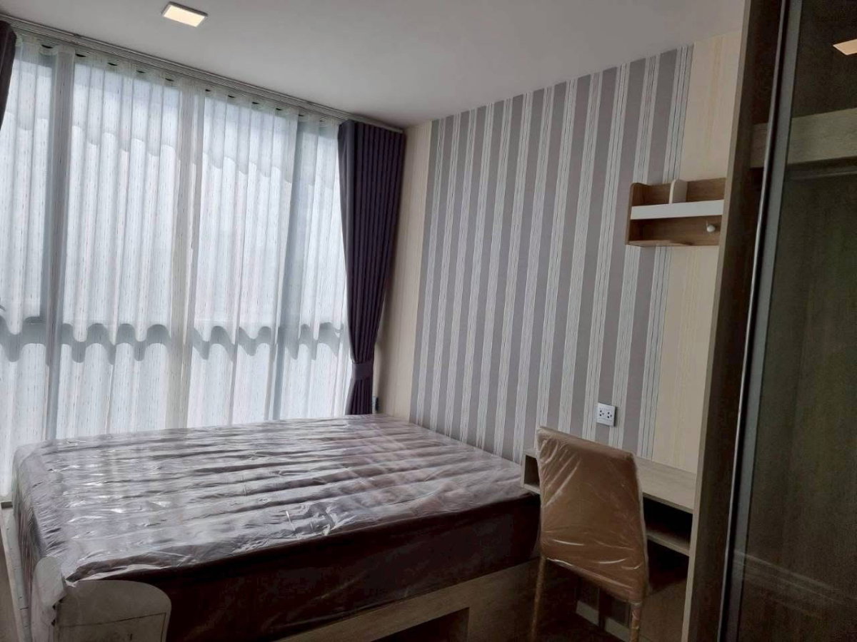 รูป (BB183) Atmoz Tropicana Bangna วิวสระว่ายน้ำ | คอนโดสไตล์รีสอร์ท | เครื่องซัก-อบผ้า | เพียง 13,000 บาท/เดือน - รูปที่ 2/9