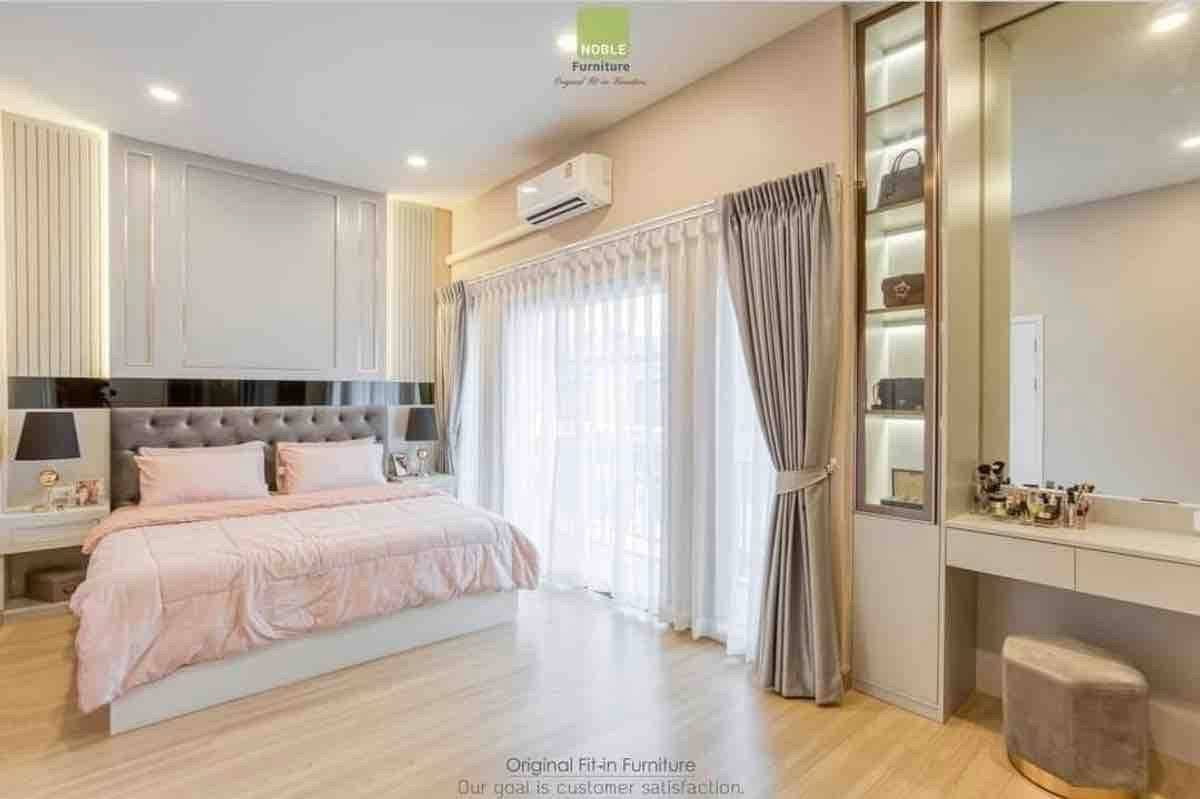 รูป 🏡 ให้เช่าบ้านแฝดสุดหรู Britania วงแหวน–หทัยราษฎร์ 3 ห้องนอน 2 ห้องน้ำ บ้านใหม่ ตกแต่งครบ พร้อมเข้าอยู่ ราคาพิเศษ! รับต่างชาติ - รูปที่ 6/13