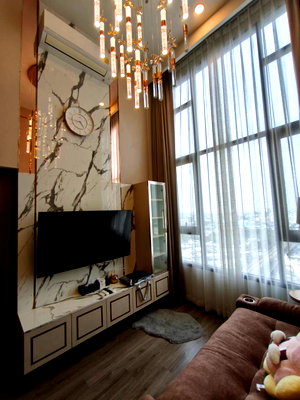 Condos for sale : 🏢 Condo for Sale: KnightsBridge Kaset Society  ✨ 1 Bedroom | 1 Bathroom  42 sq.m. 19th Floor  Beautifully decorated, move-in ready