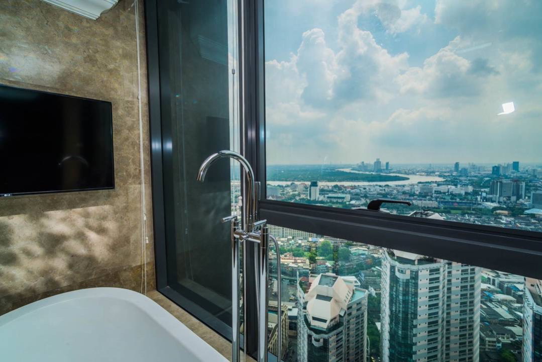 รูป ให้เช่า Penthouse ห้องมุม วิวแม่น้ำสุดหรู | The Lumpini 24 สุขุมวิท 24 | BTS พร้อมพงษ์ 700เมตร - รูปที่ 3/9