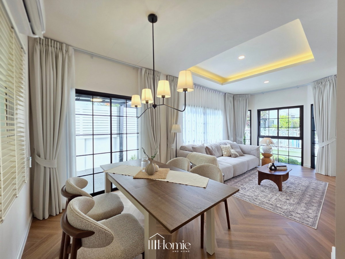 รูป บ้านแฝด สวยตกแต่งมีสไตล์ รีโนเวทใหม่ทั้งหลัง บ้านฟ้าปิยรมย์ เฟส4 ลำลูกกาคลอง6 ปทุมธานี ทำเลดี แต่งเฟอร์นิเจอร์ สวน น่าอยู่ - รูปที่ 18/35