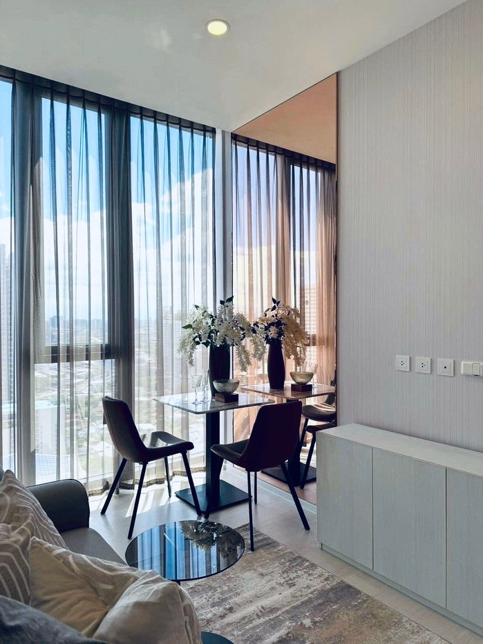 รูป 🔥ห้องจริงสวยมาก✅เช่าคอนโด MAZARINE Ratchayothin Condo พร้อมอยู่ ✨2ห้องนอน 1ห้องน้ำ✨ - รูปที่ 4/16