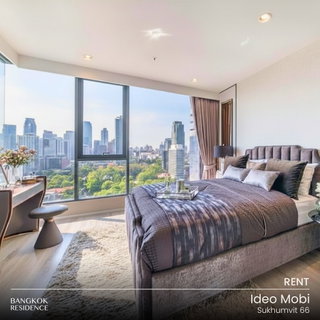 รูปภาพ เช่าคอนโด 💙 Ideo Mobi Sukhumvit 66 2นอน 80ตร.ม. 65k 🧸 ยูนิตใหญ่ แต่งสวยครบ ใกล้ BTS อุดมสุข