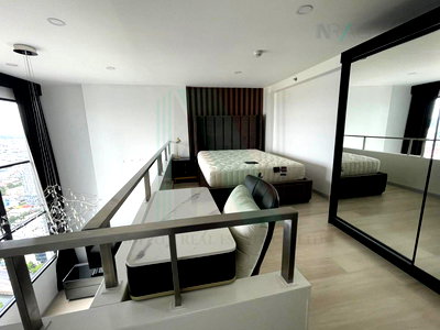 Condos for rent : 🚩 For Rent Condo KNIGHTSBRIDGE PRIME SATHORN Building 1, Floor 36,Duplex, Room size 37 sqm