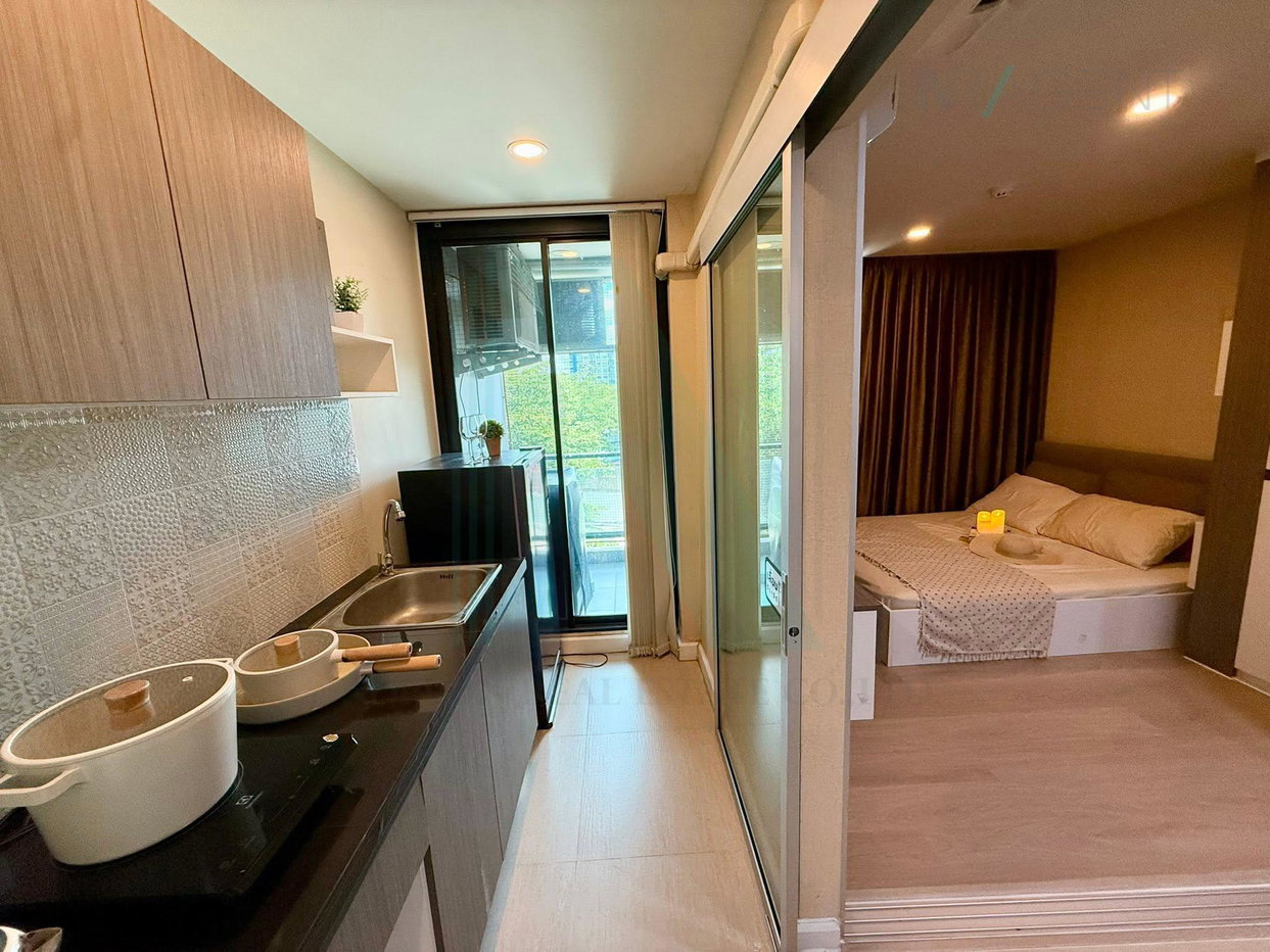 รูป 🔺 ให้เช่าคอนโด เดอะคิวบ์ นวมินทร์-รามอินทรา อาคาร 1 ชั้น 3 1 ห้องนอน ขนาด 28 ตรม ใกล้ เทสโก้ โลตัส สุขาภิบาล - รูปที่ 6/8