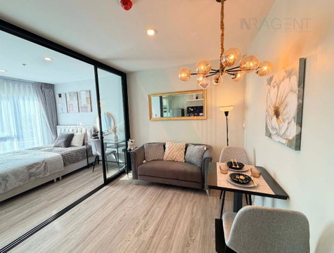 ให้เช่าคอนโด รีเจ้นท์ โฮม บางนา อาคาร A ชั้น 10 1 ห้องนอน ขนาด 28.00 ตรม ใกล้ BTS บางนา
