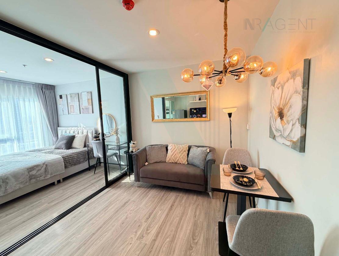 รูป ให้เช่าคอนโด รีเจ้นท์ โฮม บางนา อาคาร A ชั้น 10 1 ห้องนอน ขนาด 28.00 ตรม ใกล้ BTS บางนา - รูปที่ 1/8