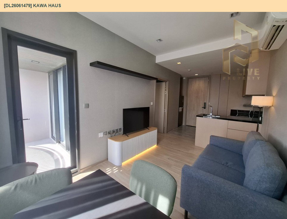 รูป DL26061479 ให้เช่าคอนโด คาวะ เฮาส์ (KAWA HAUS) ใกล้ BTS อ่อนนุช พร้อมเข้าอยู่ โทรด่วน 0638692663 LineID @952jdxxk - รูปที่ 3/6