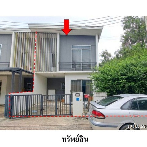 picture FOR SALE  TOWNHOUSE PROPERTY  2309000 BAHT. - 1/8