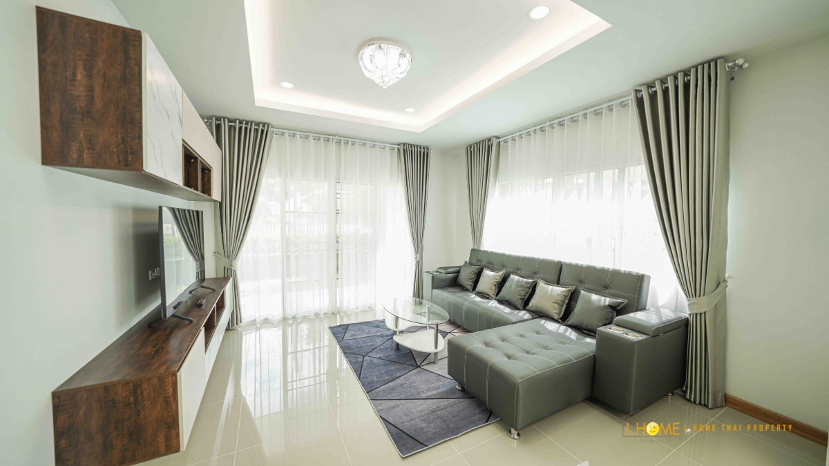 รูป ให้เช่าบ้านเดี่ยว 2 ชั้น พร้อมเฟอร์นิเจอร์ครบ ในโครงการคุณภาพ #ASP-H0373 - รูปที่ 10/38