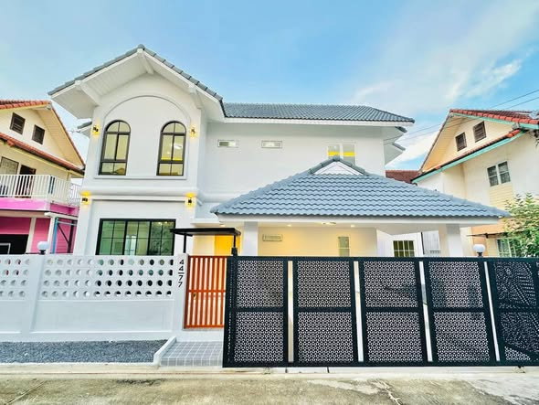 ขายบ้านเดี่ยว : 🔥ขาย บ้านเดี่ยว ฮาร์โมนี่วิลล์ สุขาภิบาล 5 หลังใหญ่ ตกแต่งพร้อมเข้าอยู่ เฟอร์นิเจอร์ครบใกล้ MRT คู้บอน
