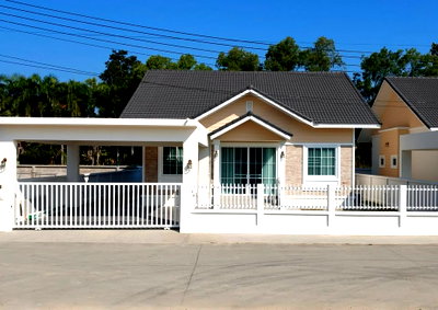 บ้านเดี่ยว ไปรษณีย์แม่โจ้ : บ้านเดี่ยวสไตล์อังกฤษคอทเทจ แม่ริม เชียงใหม่