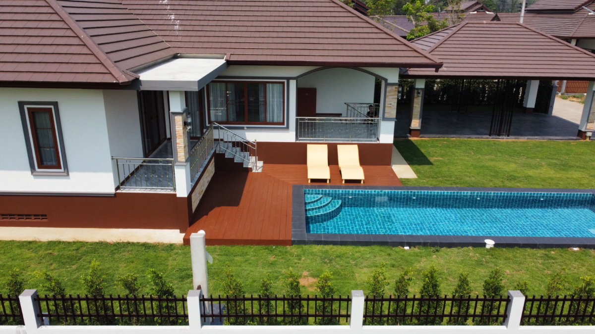 รูป ขายบ้านเดี่ยวชั้นเดียว พร้อมสระว่ายน้ำส่วนตัว บนพื้นที่ขนาดใหญ่  #CDK100562 - รูปที่ 3/31