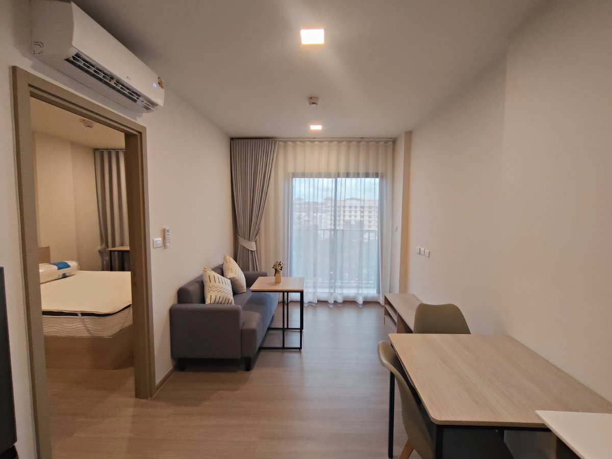 รูป K2035ให้เช่าคอนโดใหม่ ดีคอนโด แคมปัส ขอนแก่น (D condo campus) #มีเครื่องซักผ้าและทีวี #ติดฟิล์มกันร้อน - รูปที่ 23/24