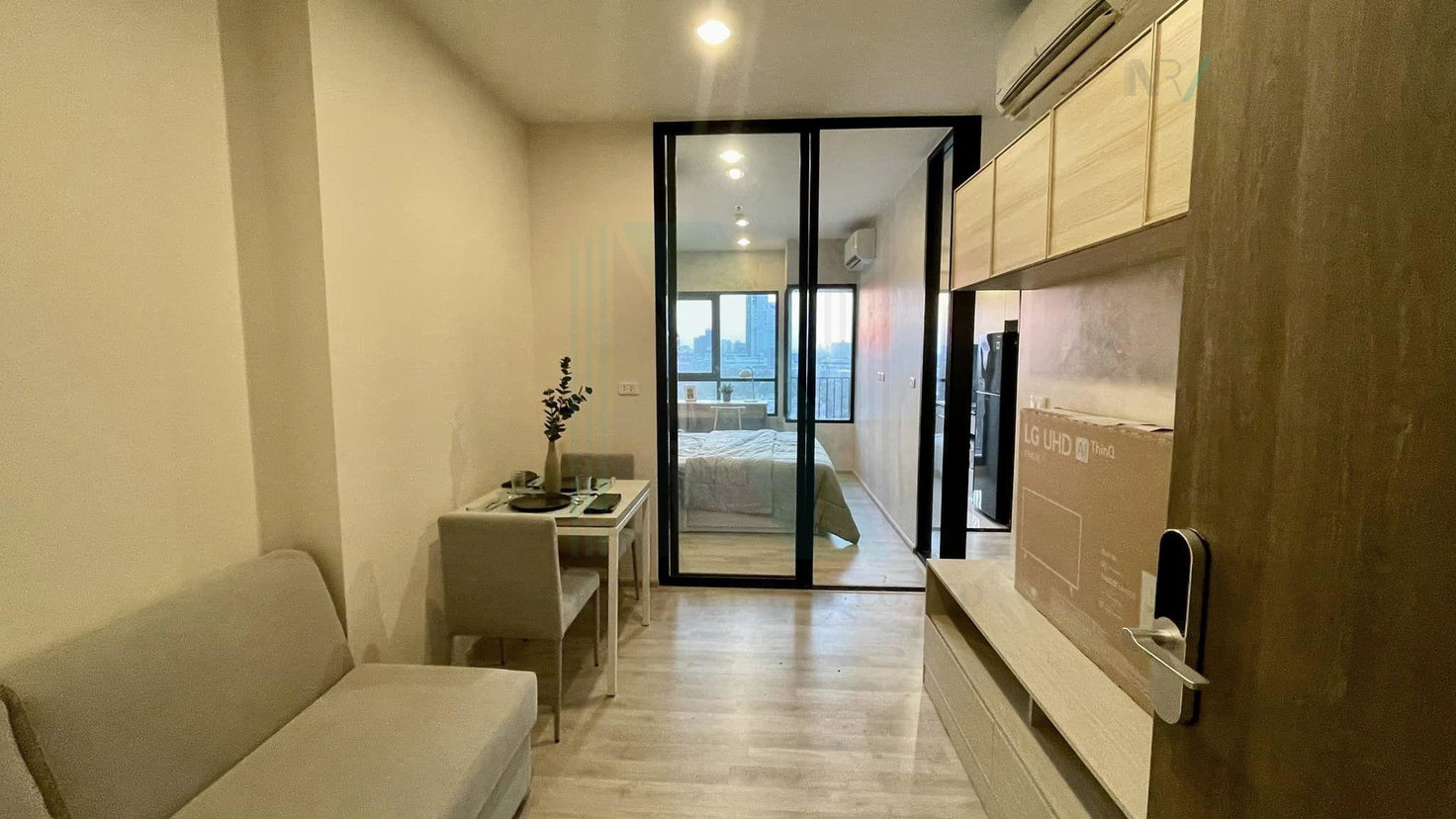 รูป 🔺 ให้เช่าคอนโด นิช โมโน เมกะ สเปซ บางนา อาคาร 1 ชั้น 12 1 ห้องนอน ขนาด 30.00 ตรม ใกล้ รพ.พริ้นซ์ สุวรรณภูมิ - รูปที่ 5/8