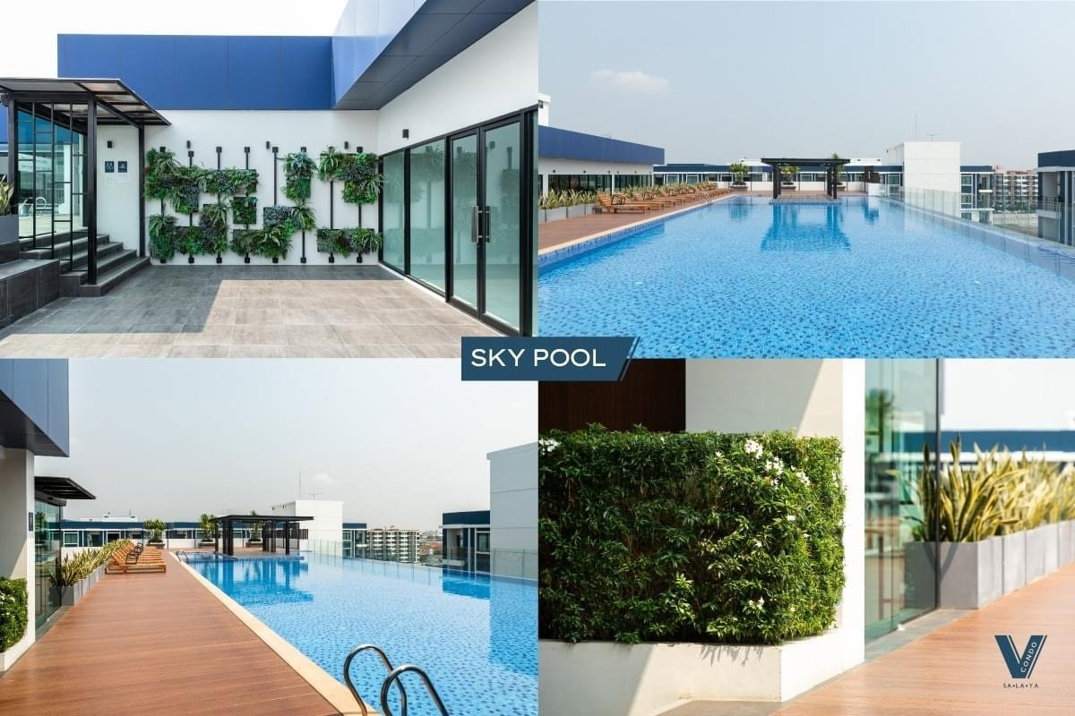 รูป ขายห้อง V Condo Salaya ตึก 4 ชั้น 8 ขนาด 33.49 ตร.ม. - รูปที่ 40/42