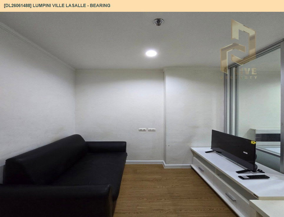 รูป DL26061488 ให้เช่าคอนโด ลุมพินี วิลล์ ลาซาล - แบริ่ง (Lumpini Ville Lasalle - Bearing) ใกล้ BTS แบริ่ง พร้อมเข้าอยู่ โทรด่วน 0638692663 LineID @952jdxxk - รูปที่ 4/14