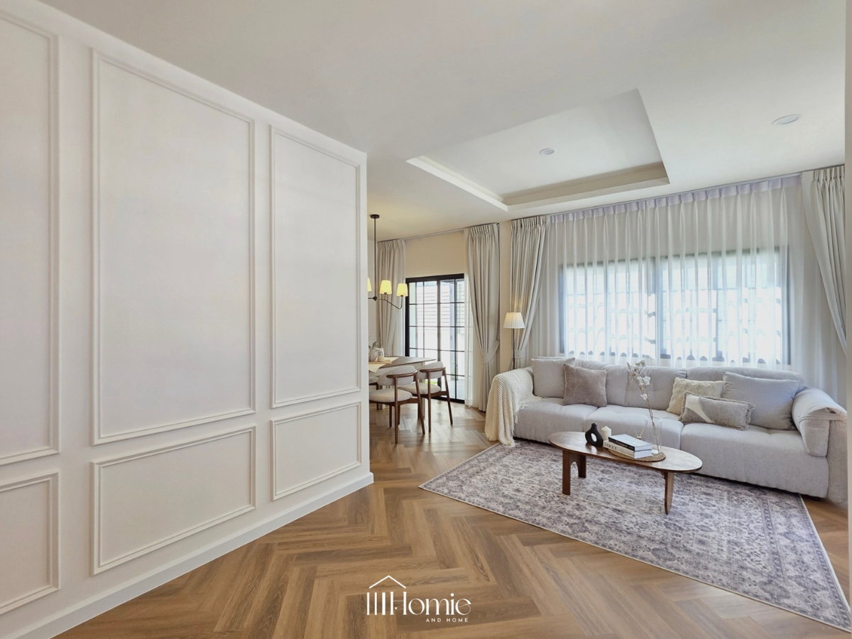 รูป บ้านแฝด สวยตกแต่งมีสไตล์ รีโนเวทใหม่ทั้งหลัง บ้านฟ้าปิยรมย์ เฟส4 ลำลูกกาคลอง6 ปทุมธานี ทำเลดี แต่งเฟอร์นิเจอร์ สวน น่าอยู่ - รูปที่ 7/35