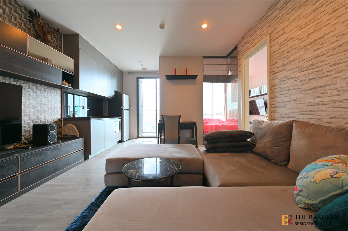 รูป 🛋️ขายคอนโด The Room Sukhumvit 69 ห้องแต่งสวย Built-in ทั้งห้อง ติด BTS พระโขนง - รูปที่ 2/11
