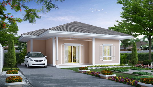 บ้านชีวา 2 ราชบุรี เนื้อที่ดิน: 52 ตร.ว. พื้นที่ใช้สอย: 65 ตร.ม. 2.45ล้าน