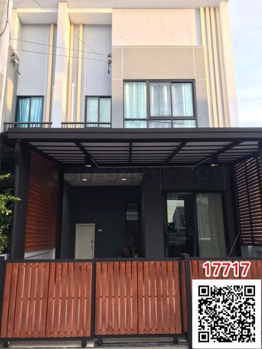 เช่า ทาวน์โฮม 2 ชั้น หลังมุม หมู่บ้าน The Thamm Iconic อ่อนนุช-มอเตอร์เวย์