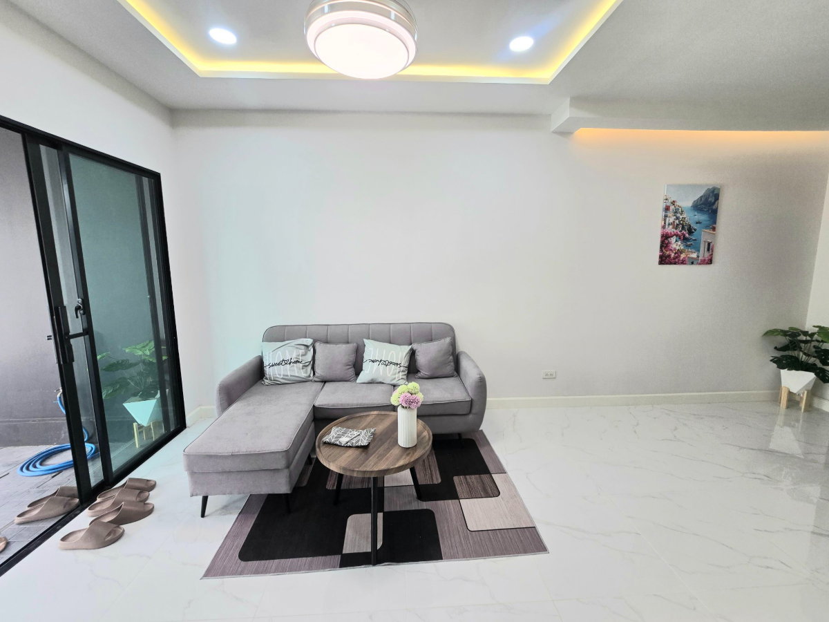 รูป ทาวน์โฮม3ชั้น รีโนเวทใหม่ ทำเลดี หมู่บ้านบ้านกลางเมือง ซอยพหลโยธิน50 แยก11-15-5 แขวงคลองถนน เขตสายไหม ใกล้รถไฟฟ้า - รูปที่ 9/35
