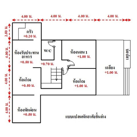 รูป ZHL0677 ขายบ้านเดี่ยว ตำบล นาแส่ง อำเภอ เกาะคา จังหวัด ลำปาง - รูปที่ 7/8