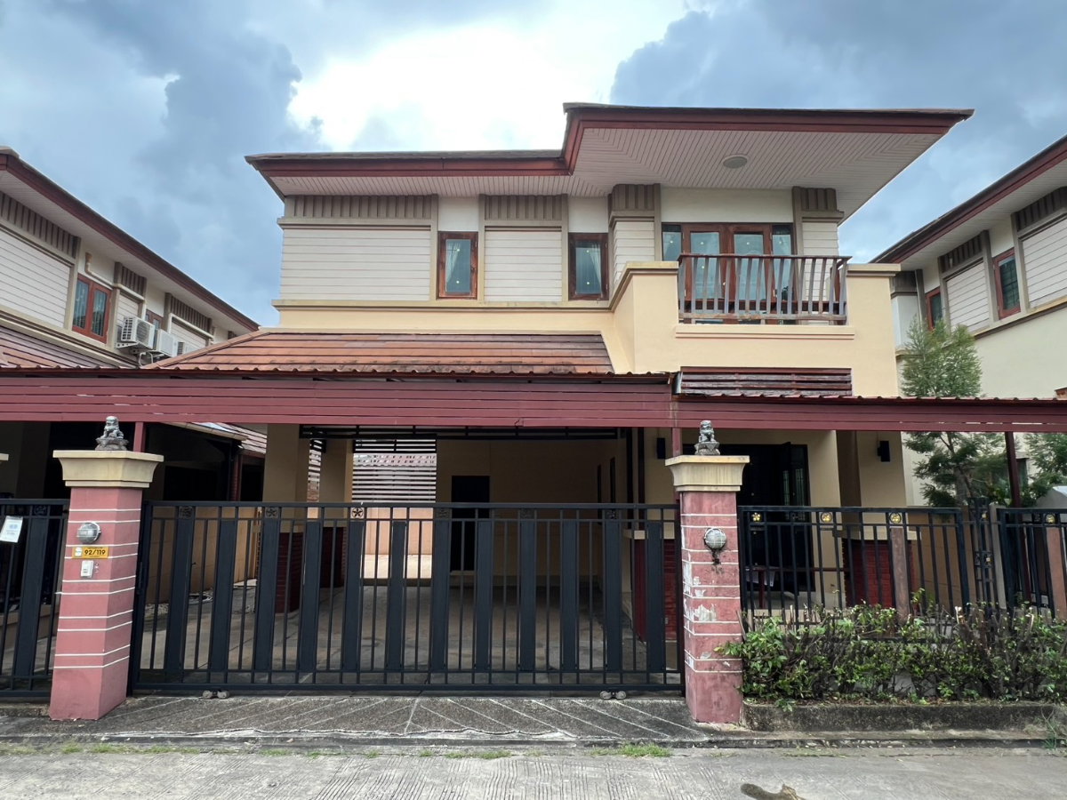 รูป ขายบ้านเดี่ยว 50 ตร.วา ใกล้สะพานพระราม 5 และรถไฟฟ้าสายสีม่วง พร้อมเฟอร์ฯ ครบ เพียง 5.5 ล้านบาท  - รูปที่ 2/20