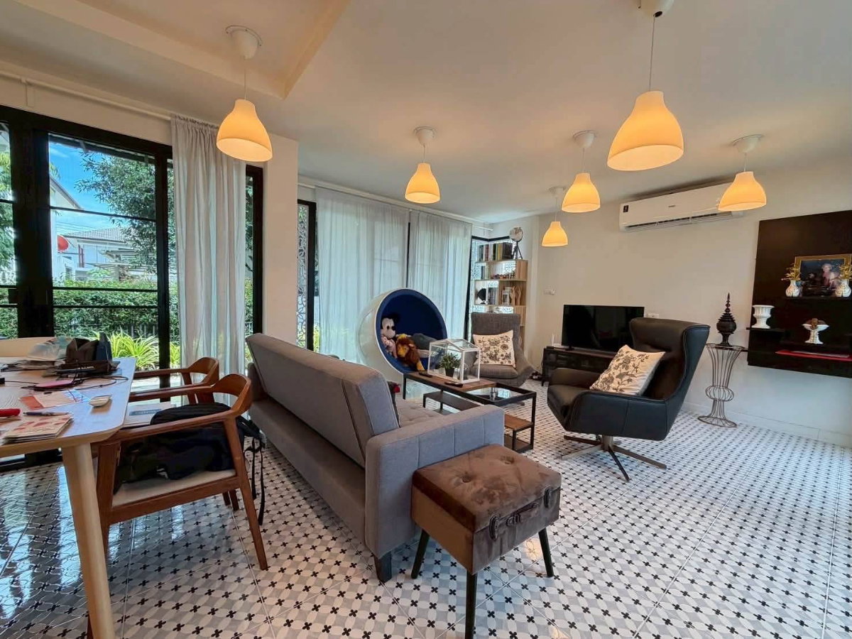 รูป บ้านเดี่ยว 3 ห้องนอน ให้เช่า โซนสันกำแพง เชียงใหม่ (หมู่บ้านเพลินจิต คอลลิน่า) พร้อมเฟอร์ฯ (RA1290) T.0946511456 - รูปที่ 5/21