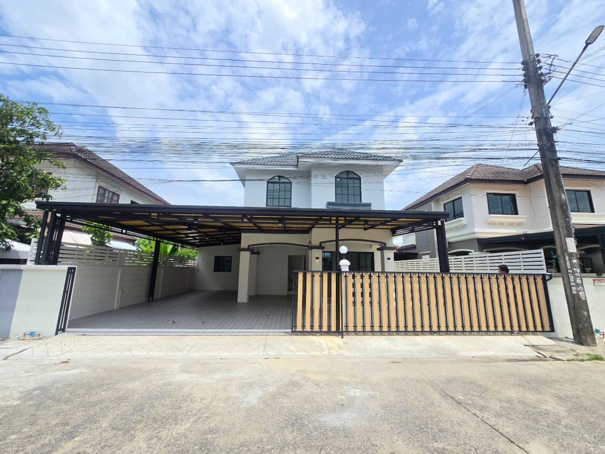 รูป บ้านเดี่ยว เนื้อที่เยอะ ทำเลดี กว้างขวาง หมู่บ้าน เคซี.การ์เด้นโฮม18 ถนนนิมิตใหม่40 คลองสามวา แต่งเฟอร์ฯพร้อมอยู่ - รูปที่ 3/35