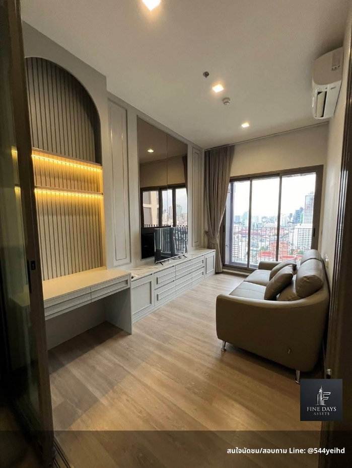 รูป FD-083472 | 🔥 Rhythm Charoenkrung Pavillion ชั้น 25 ห้องสวย พร้อมอยู่ เพียง 26,000 บาท/เดือน - รูปที่ 3/6