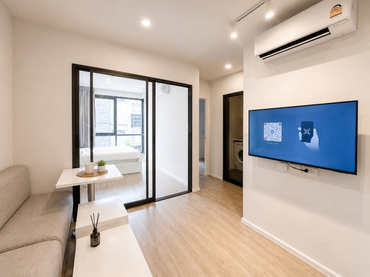 picture For Rent: Blue Sukhumvit 89 1BRPLUS unit with the best deal Near BTS Onnut and Bangchak - 3/15