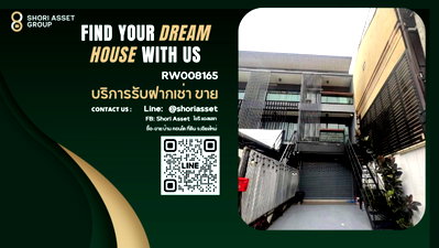 Shophouses for rent Chiang Mai : For rent: 3-story commercial building, corner unit, prime location in Chiang Mai's economic zone, Chang Phueak area, near Tanin Market. -RW008165