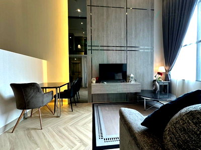 ขายคอนโด : 🔺 ขายคอนโด ไนท์บริดจ์ ไพร์ม สาทร อาคาร 1 ชั้น 26 Duplex ขนาด 45 ตรม ใกล้ Empire Tower