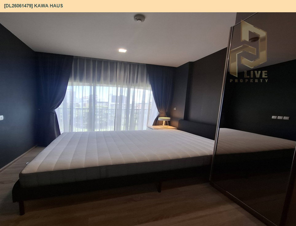รูป DL26061479 ให้เช่าคอนโด คาวะ เฮาส์ (KAWA HAUS) ใกล้ BTS อ่อนนุช พร้อมเข้าอยู่ โทรด่วน 0638692663 LineID @952jdxxk - รูปที่ 5/6