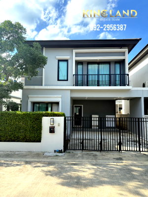 เช่าบ้านแฝด ปทุมธานี : 🏡 ให้เช่าบ้านแฝดสุดหรู Britania วงแหวน–หทัยราษฎร์ 3 ห้องนอน 2 ห้องน้ำ บ้านใหม่ ตกแต่งครบ พร้อมเข้าอยู่ ราคาพิเศษ! รับต่างชาติ