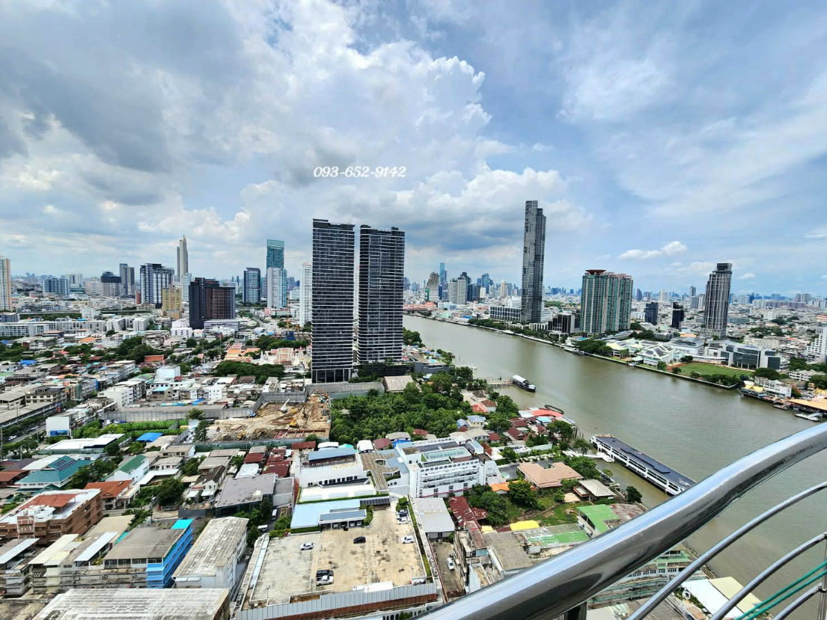 รูป 🍁🍁🍁ให้เช่าคอนโด Supalai River Place เจริญนคร (( 35 ตรม / 9500 ต่อเดือน / วิวโค้งแม่น้ำ / ถูกสุดในโครงการ ) ห่างไอคอนสยาม 5 นาที - รูปที่ 11/11