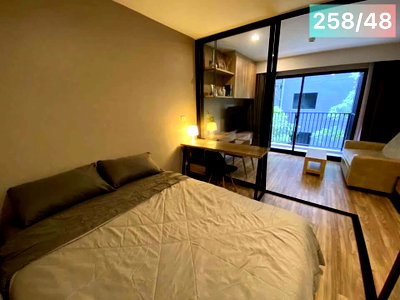 คอนโดให้เช่า : #A124202 ✅ 30/6/69  ให้เช่า Blossom Condo @ Sathorn - Charoenrat 📲📢สอบถาม ld line @condoboy