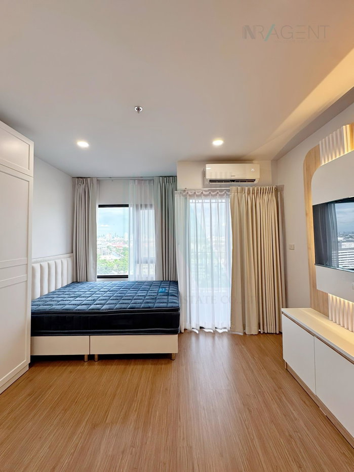 รูป 🚩 ให้เช่าคอนโด เดอะ ลิฟวิ่น เพชรเกษม อาคาร B ชั้น 12A สตูดิโอ ขนาด 24 ตรม ใกล้ ซีคอนบางแค - รูปที่ 2/8