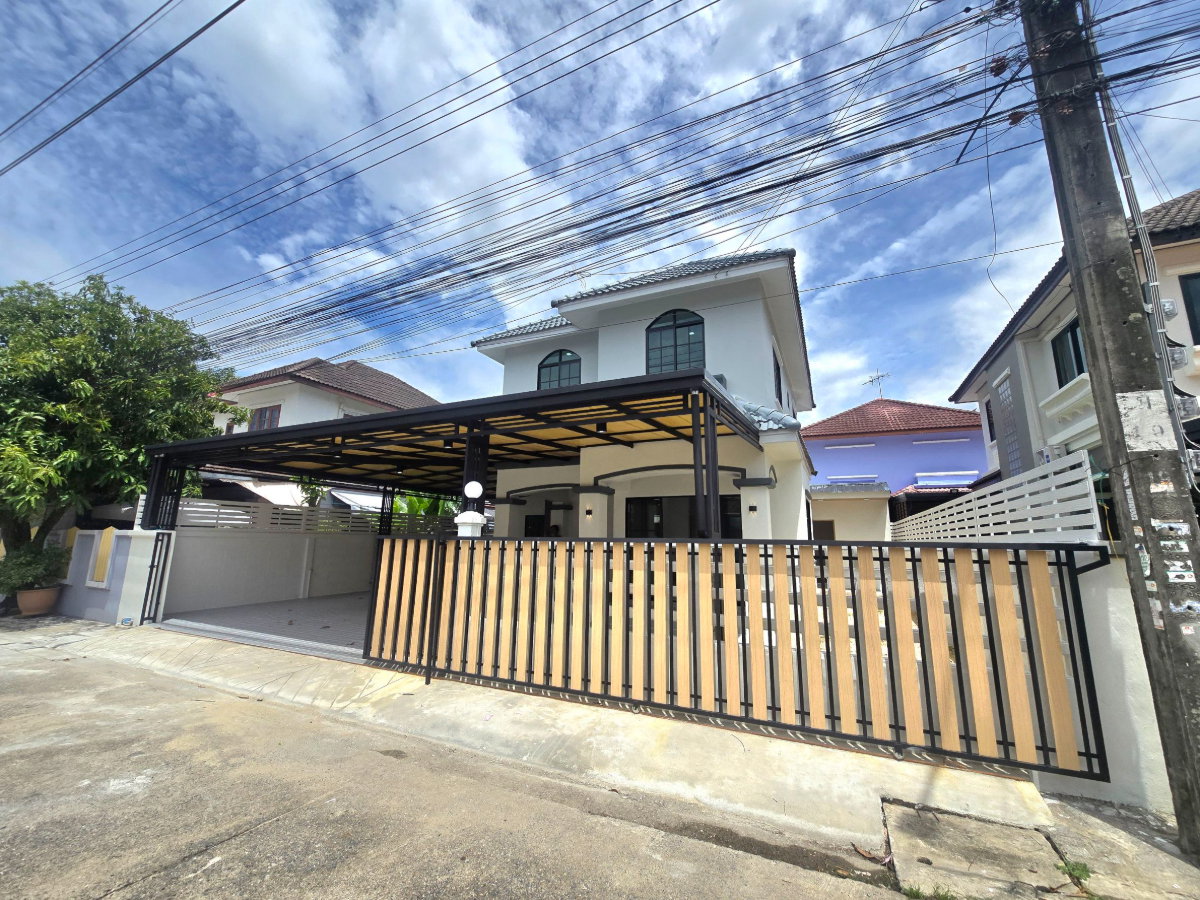 รูป บ้านเดี่ยว เนื้อที่เยอะ ทำเลดี กว้างขวาง หมู่บ้าน เคซี.การ์เด้นโฮม18 ถนนนิมิตใหม่40 คลองสามวา แต่งเฟอร์ฯพร้อมอยู่ - รูปที่ 2/35